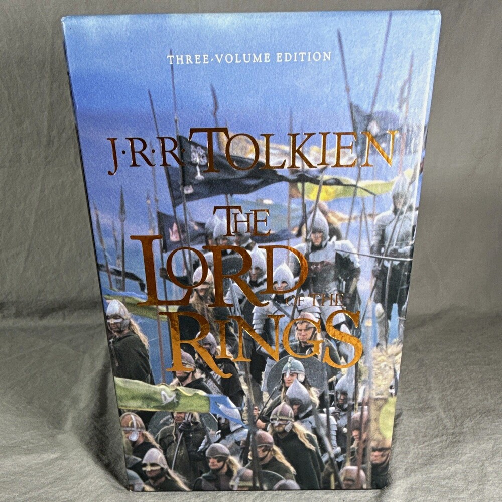 The Lord of the Rings Three-Volume Hardcover Set (2001) True First editions